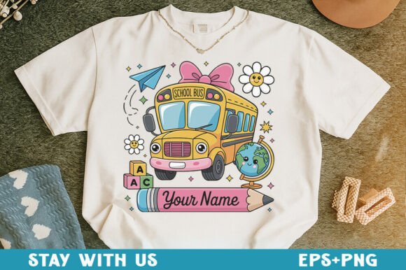Download Personalized Back to School T-Shirt PNG - Premium Resources