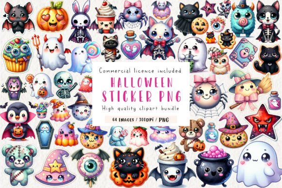 Download Halloween Sticker Png Bundle - Sticker png bundle Collection