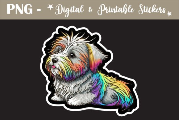 Download Cute Little Dog Sticker Design PNG - Dog sticker design Collection