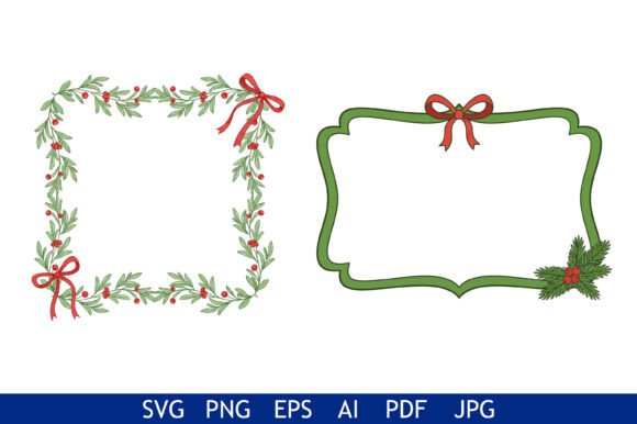 Download Christmas Decorative Frame Border Set - Premium Bundle