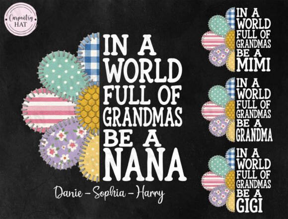 Download Personalized Nana Mimi Gigi Grandma PNG - Personalized Collection
